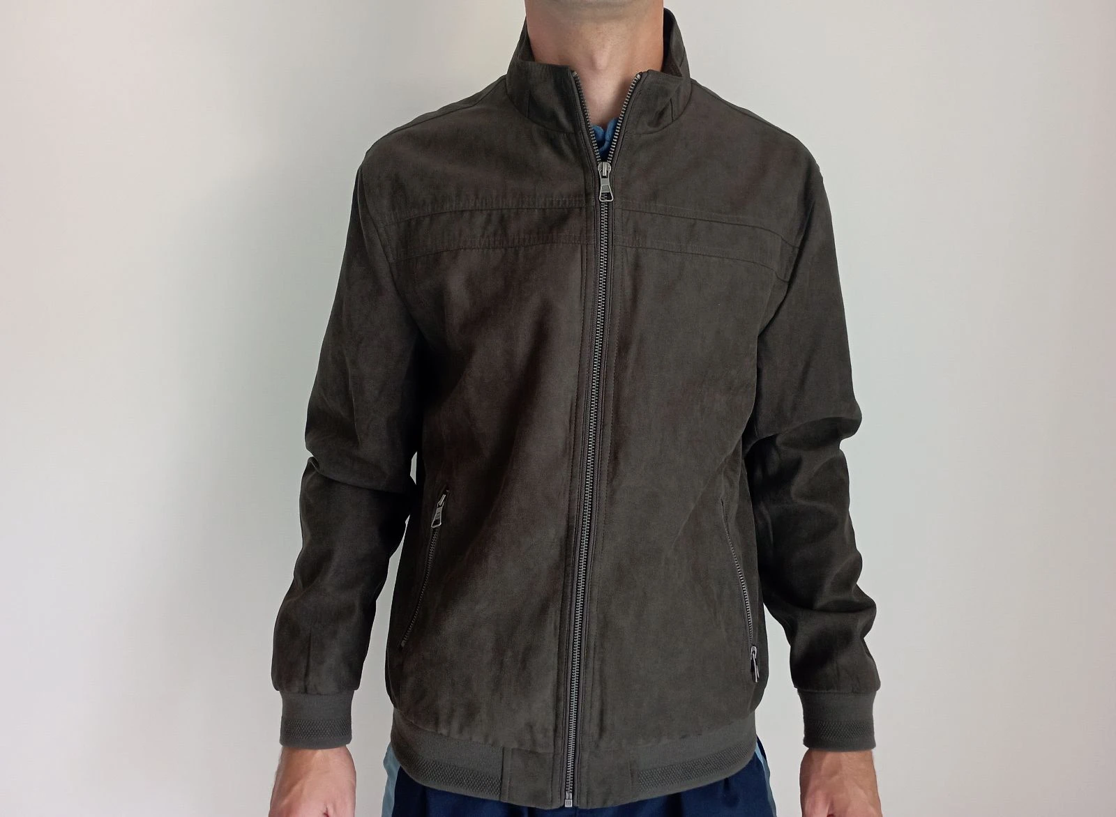 Blouson mi saison marron Armand Thiery M